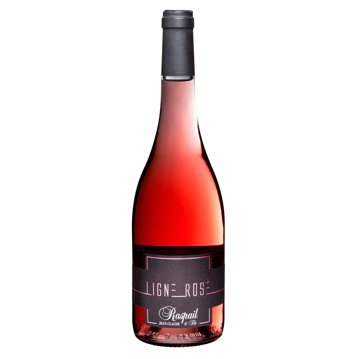 Bouteille vin rosé Ligne-rose